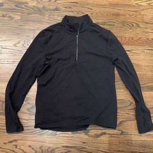 Lululemon Men’s Medium 1/4 ZIP Black